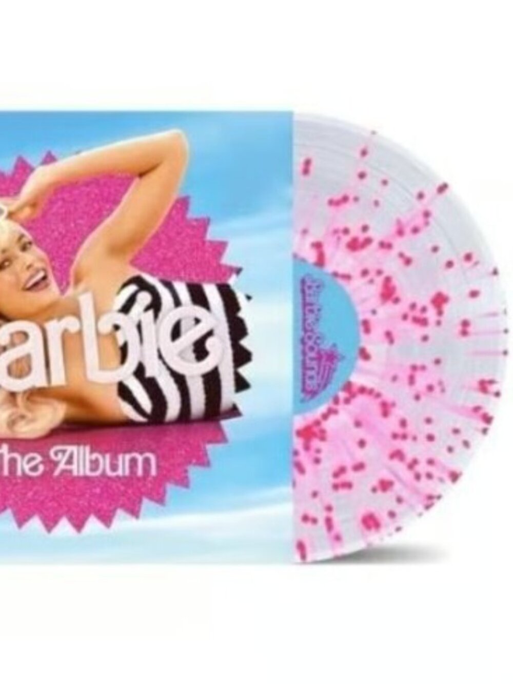 Barbie The Album LP ~ Exclusive Colored Vinyl (Clear w/Pink Splatter) ~ Sealed!